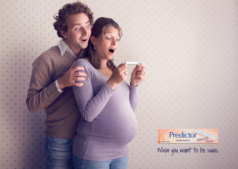 【妊娠検査薬おもしろ広告】気付くのが遅い、妊娠検査薬の広告（笑）