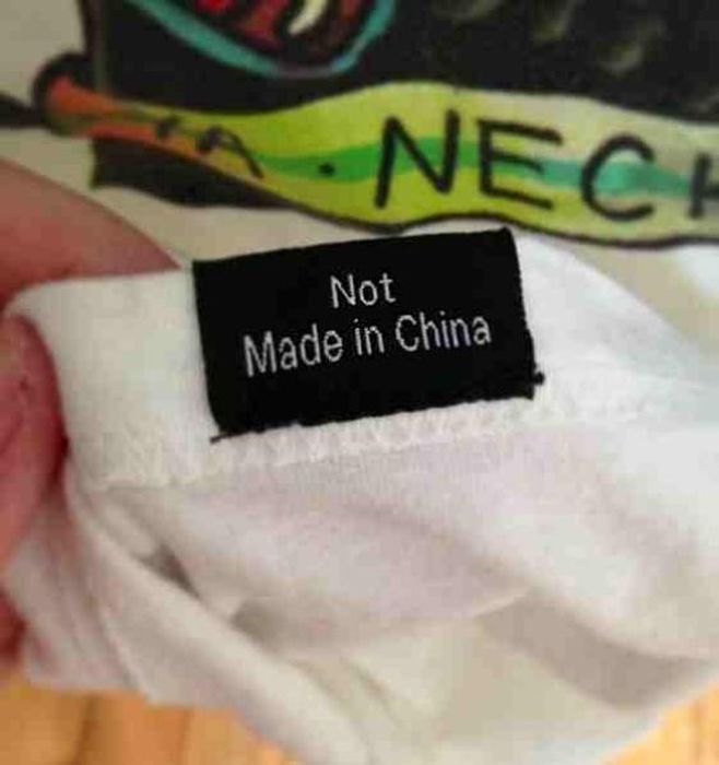 【ファッションおもしろ画像】衣類の「Made in China」じゃないタグ（笑）