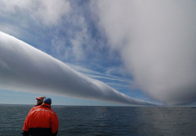 【モーニンググローリー】豪カーペンタリア湾に発生するロール雲「モーニング・グローリー」！